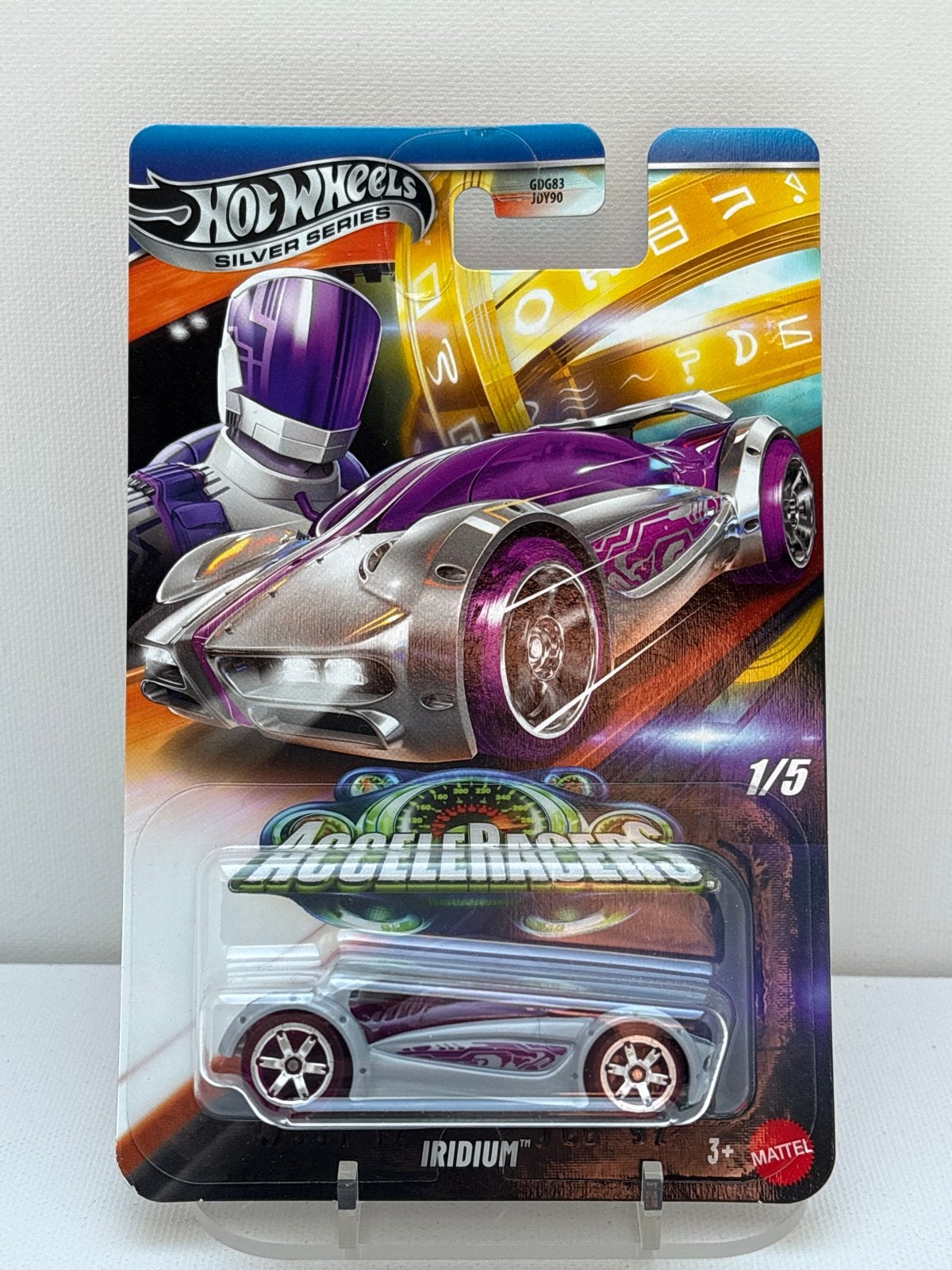 Hot Wheels Silver Series Acceleracers Set van 5, Auto, Nieuw, Ophalen of Verzenden, Mattel