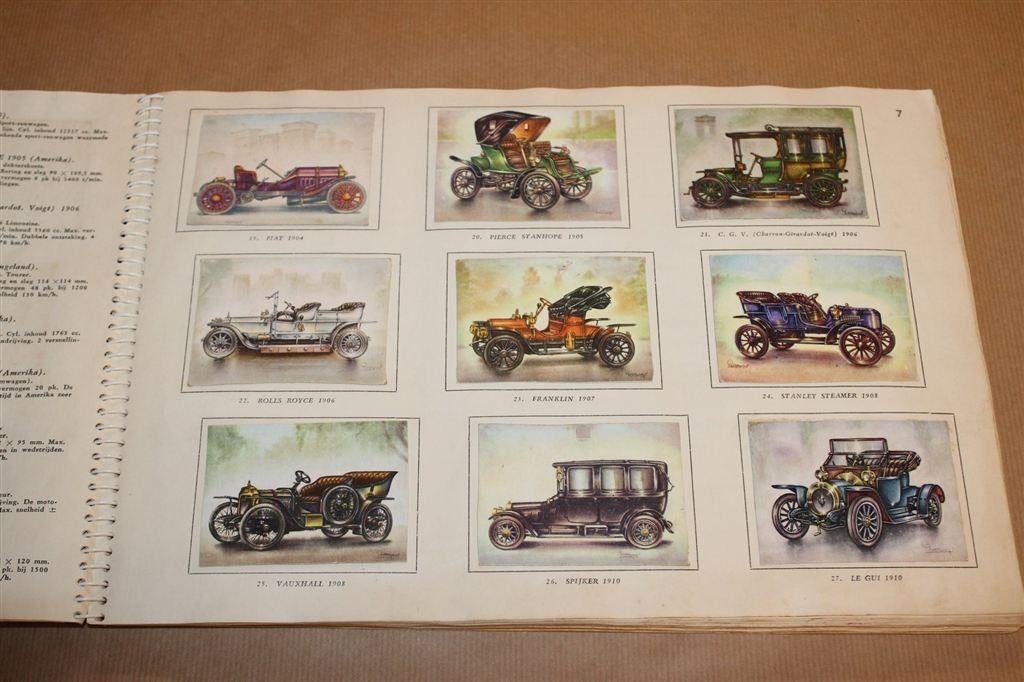 De Geschiedenis van de Automobiel — Piet Olyslager [Compleet, Boeken, Prentenboeken en Plaatjesalbums, Ophalen of Verzenden, Gelezen