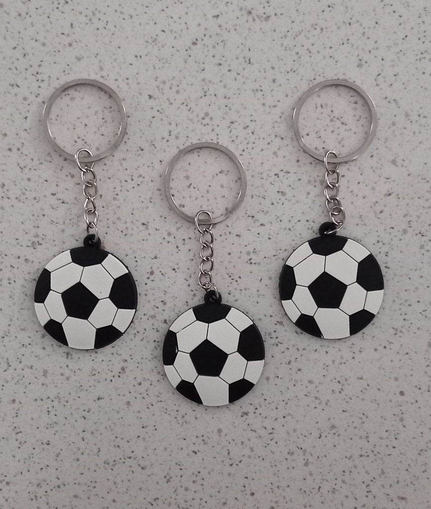 Voetbal sleutelhangers ook leuk als traktatie, Verzamelen, Sleutelhangers, Ophalen of Verzenden, Nieuw, Sport