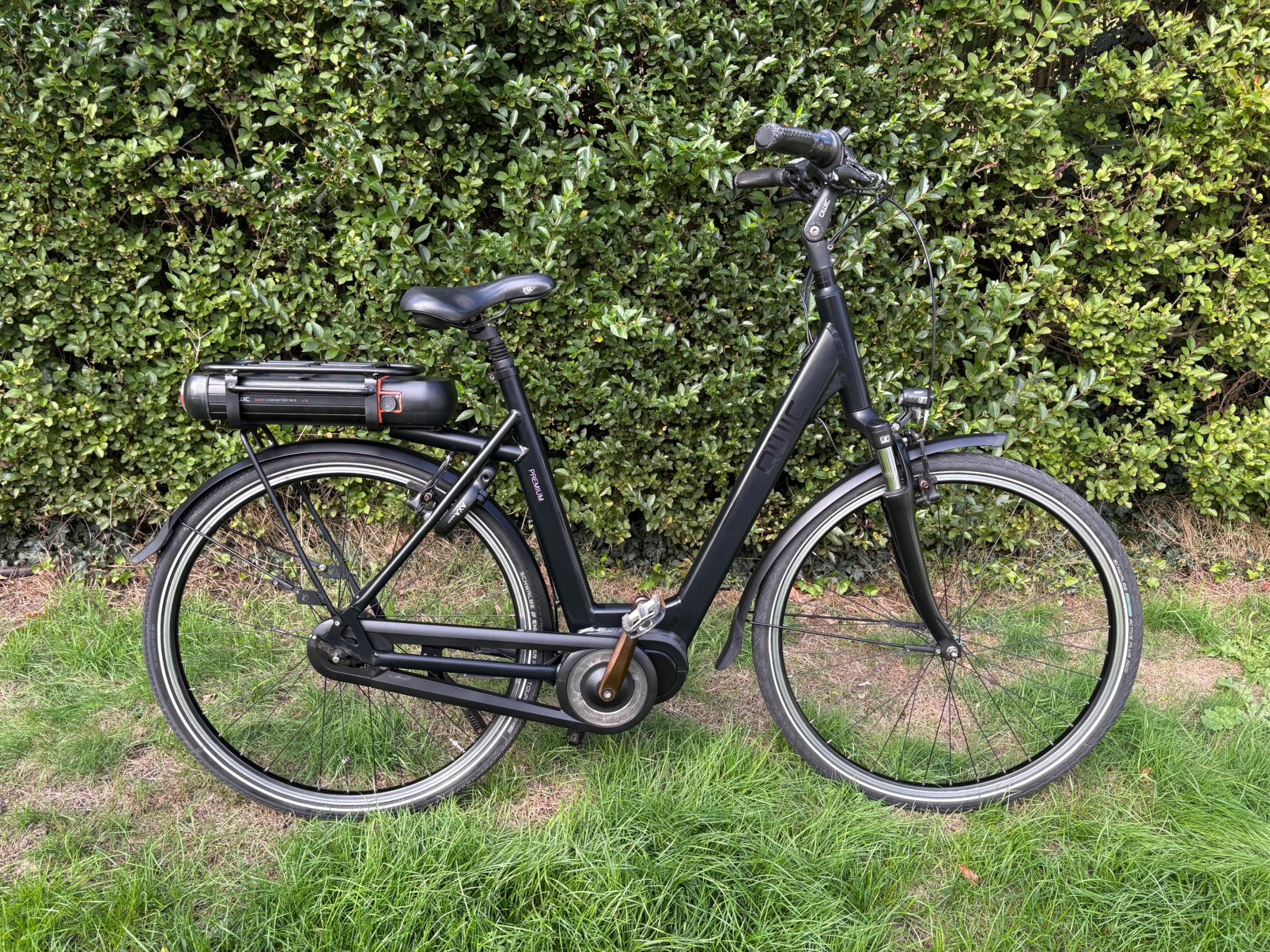 QWIC Premium | MiddenMotor | + Gereviseerde 625wh ACCU, Velgrem, Versnellingen, 56 cm of meer, Zo goed als nieuw