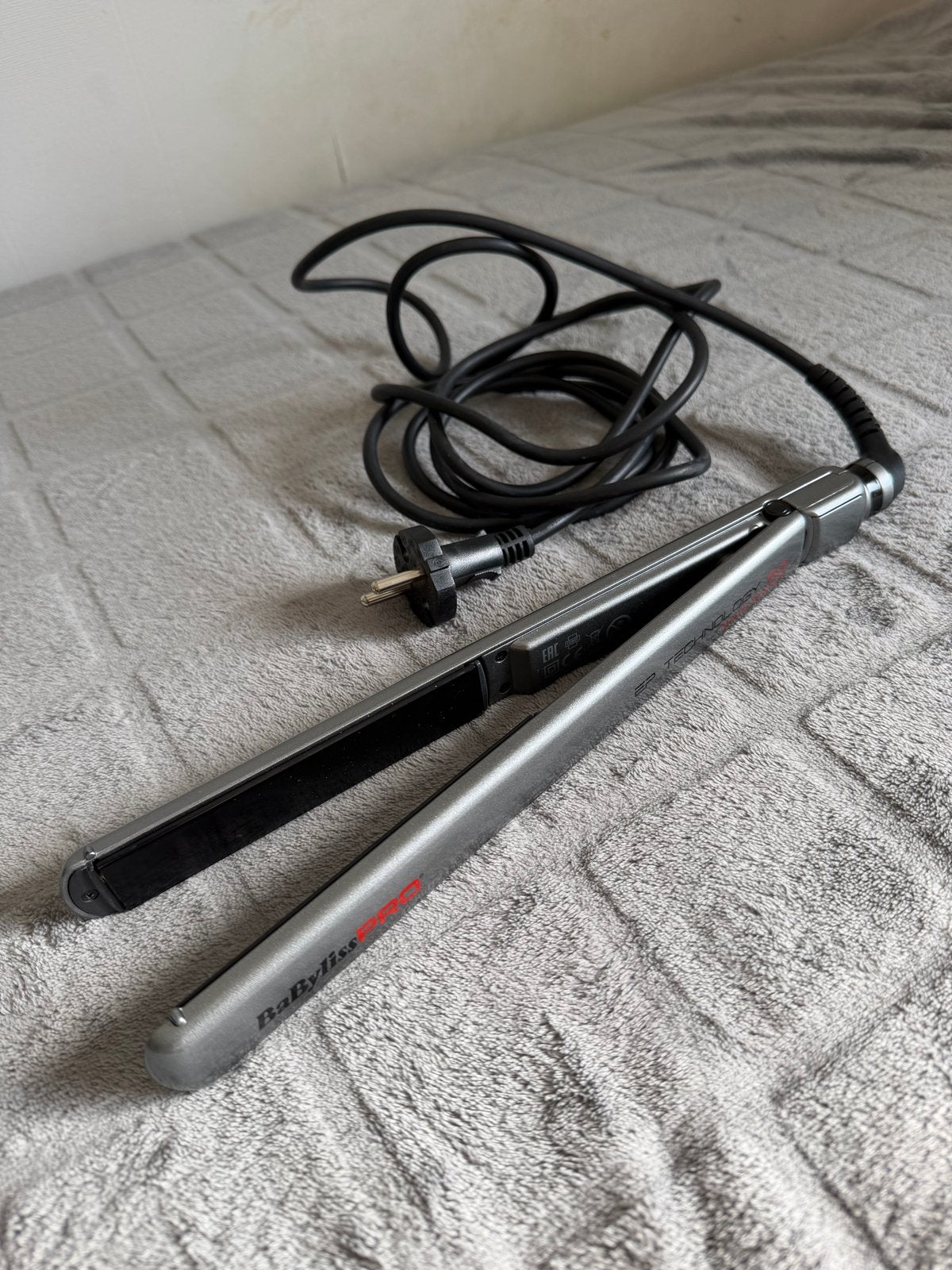 BabylissPRO Stijltang EP Technology 5.0, Ophalen of Verzenden, Gebruikt, Krultang of Stijltang