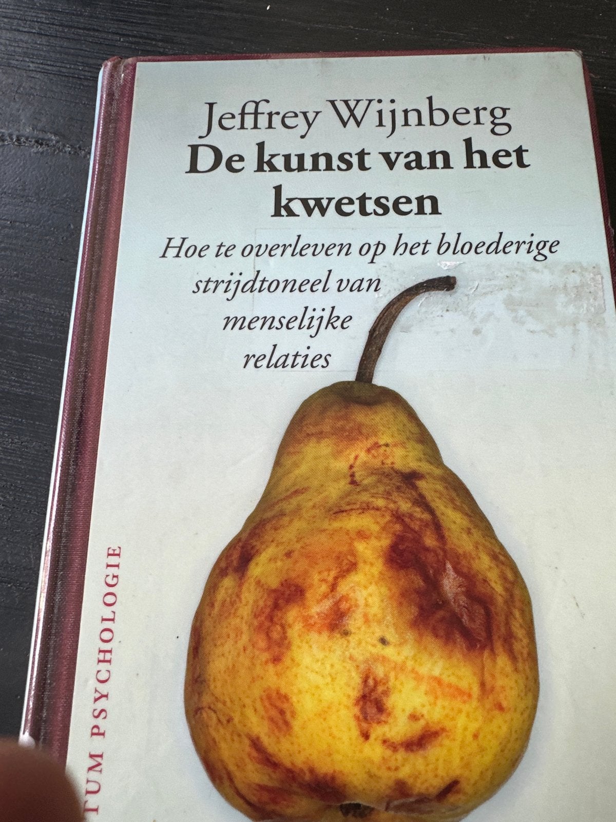 De kunst van het kwetsen - Jeffrey Wijnberg, Ophalen of Verzenden, Gelezen, Klinische psychologie