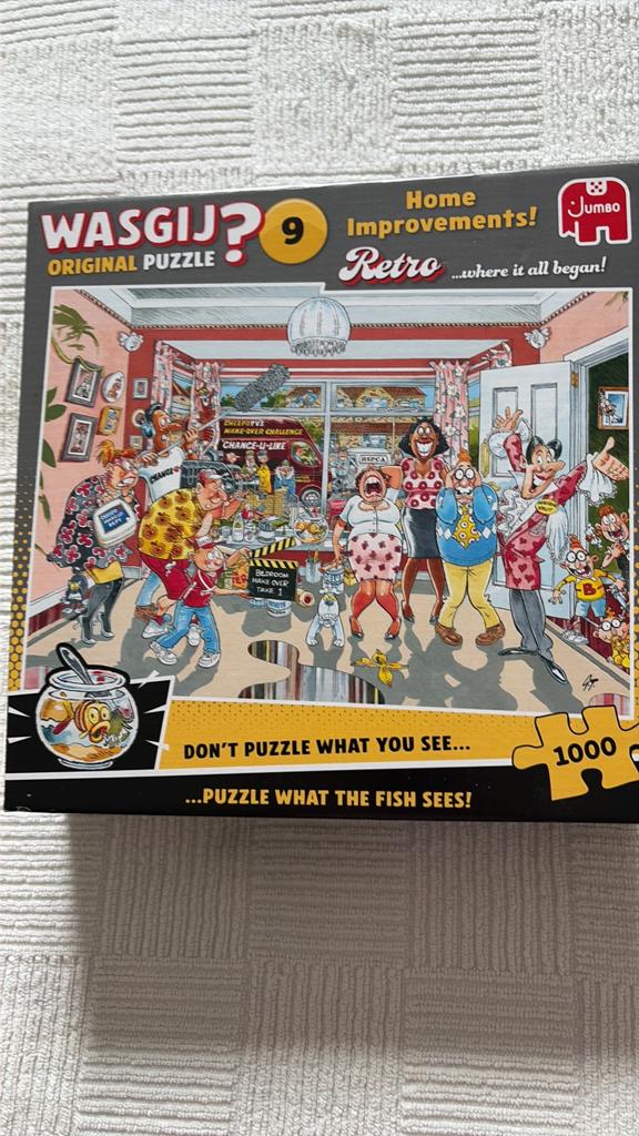 Wasgij puzzel, Hobby en Vrije tijd, Denksport en Puzzels, Ophalen of Verzenden, 500 t/m 1500 stukjes, Zo goed als nieuw