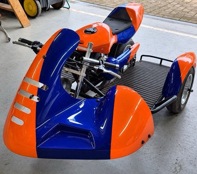 Zeldzame Minibike zijspan 49 cc, Ophalen, Gebruikt, Overige typen