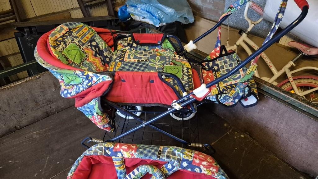 Poppenwagen, Ophalen, Gebruikt, Babypop