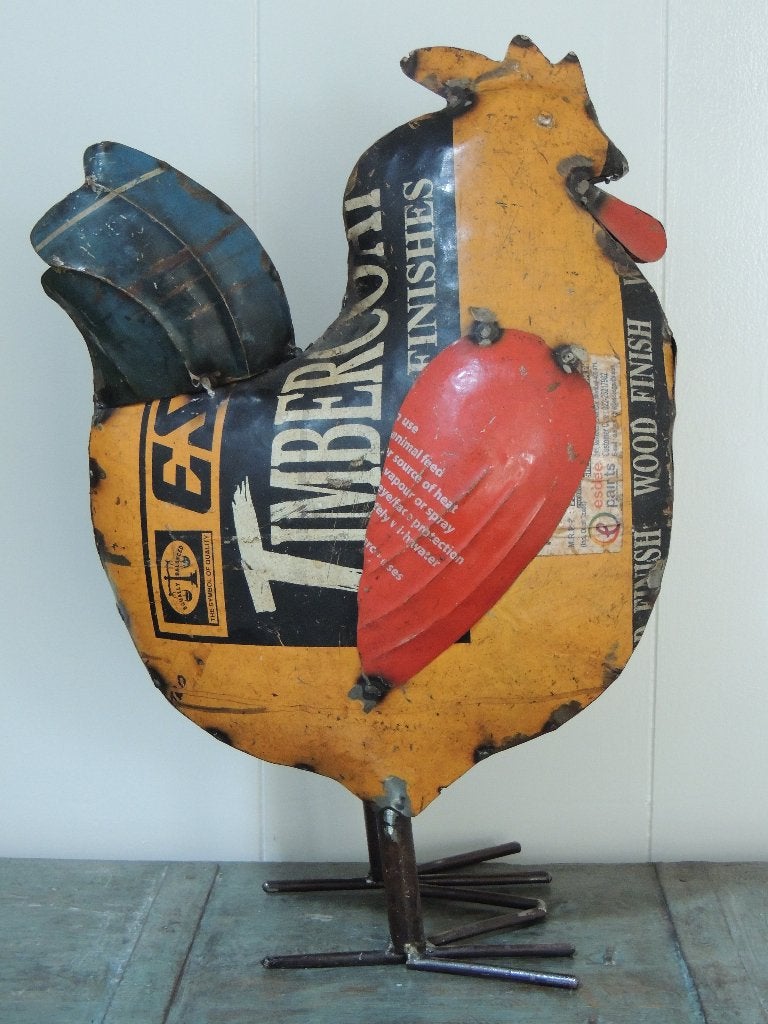 Kip gerecycled ijzer 51 x 13 x 17 cm uit India € 35,=, Ophalen, Nieuw