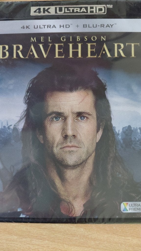 Braveheart 4k (import zonder NL ondertiteling), Ophalen of Verzenden, Nieuw in verpakking, Actie