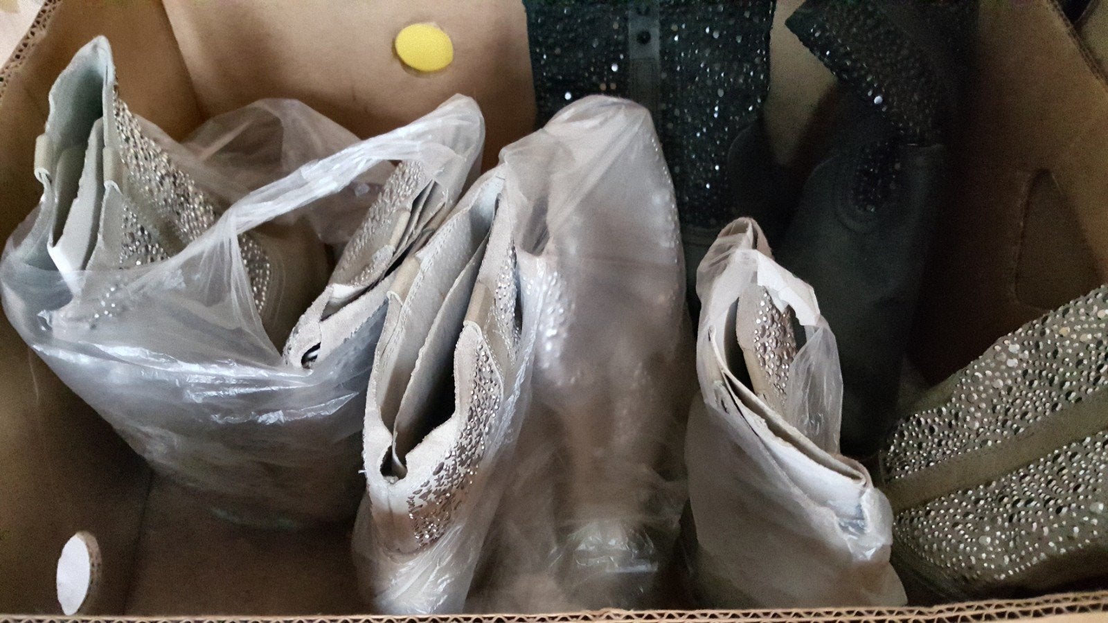 Rest partij Bullboxers laarzen, Kleding | Dames, Schoenen, Ophalen of Verzenden, Zwart, Hoge laarzen