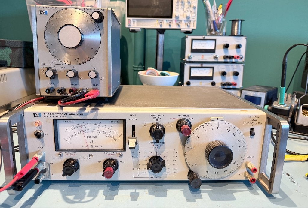 HP 333A distortion analyzer, Doe-het-zelf en Verbouw, Ophalen of Verzenden, Gebruikt, Elektriciteit