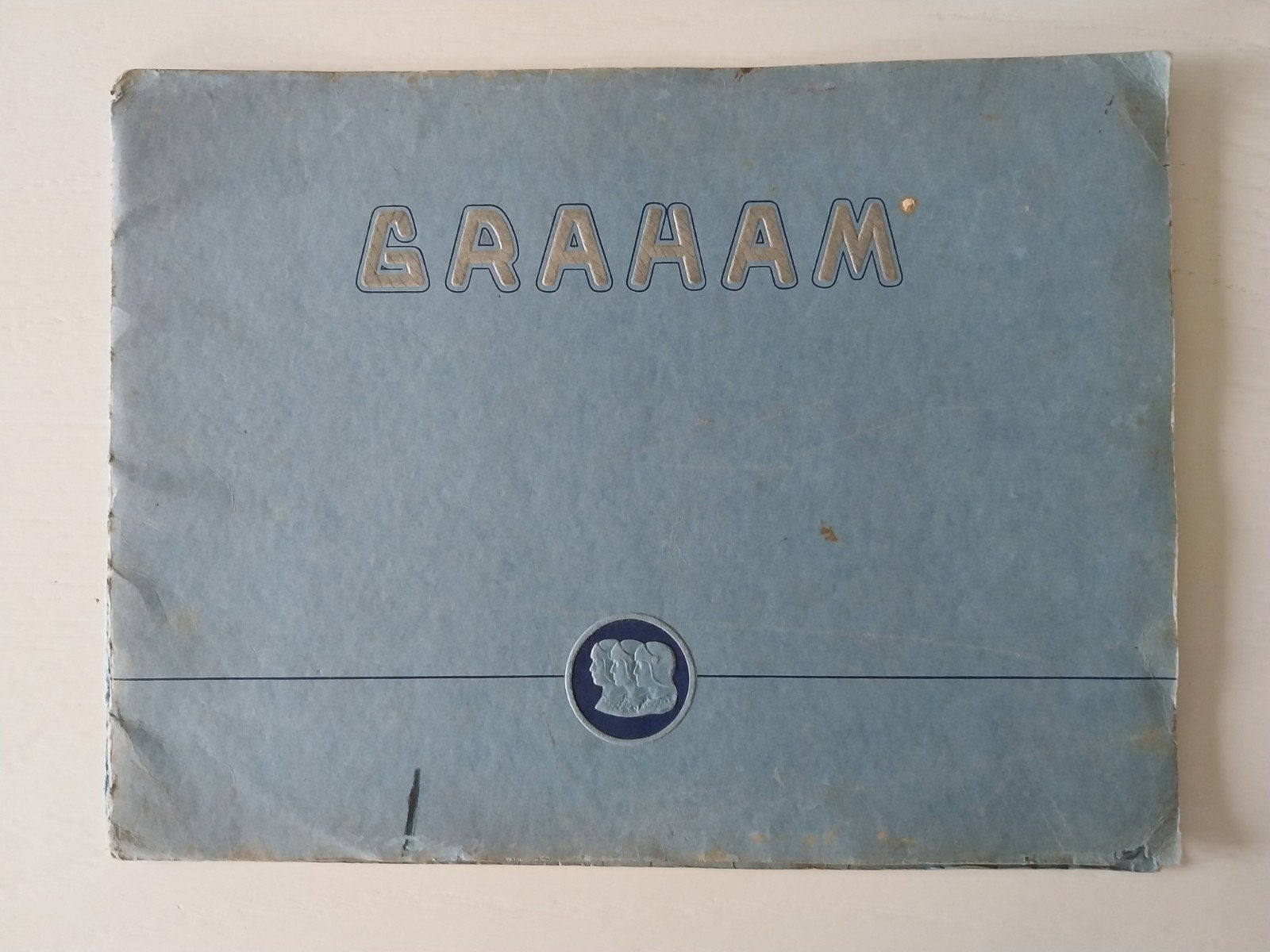 Graham auto brochure uit de jaren '30, Ophalen of Verzenden, Gelezen, Overige merken, N.V. Gebr. Nefkens Automobiel-Mij