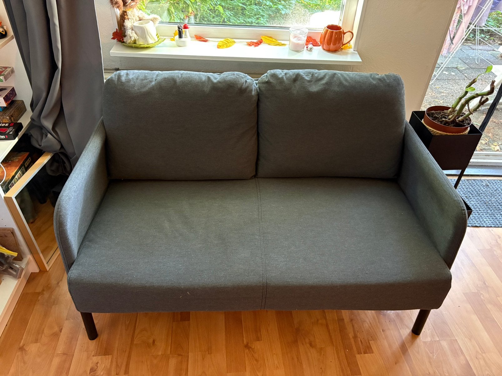 Ikea GLOSTAD 2 persoonsbankje, Ophalen, Gebruikt, Tweepersoons, 75 tot 100 cm