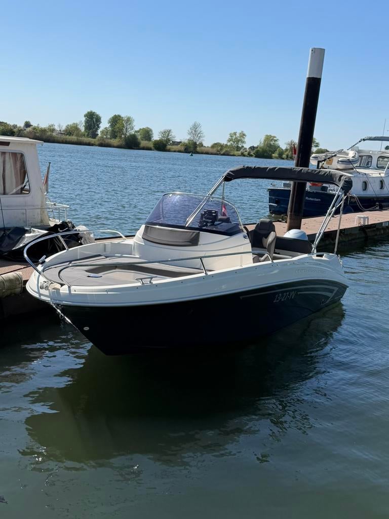 Prins 555 open honda 100pk V-TEC full opties 2016, Watersport en Boten, Ophalen, 10 tot 30 pk, Zo goed als nieuw, 3 tot 6 meter