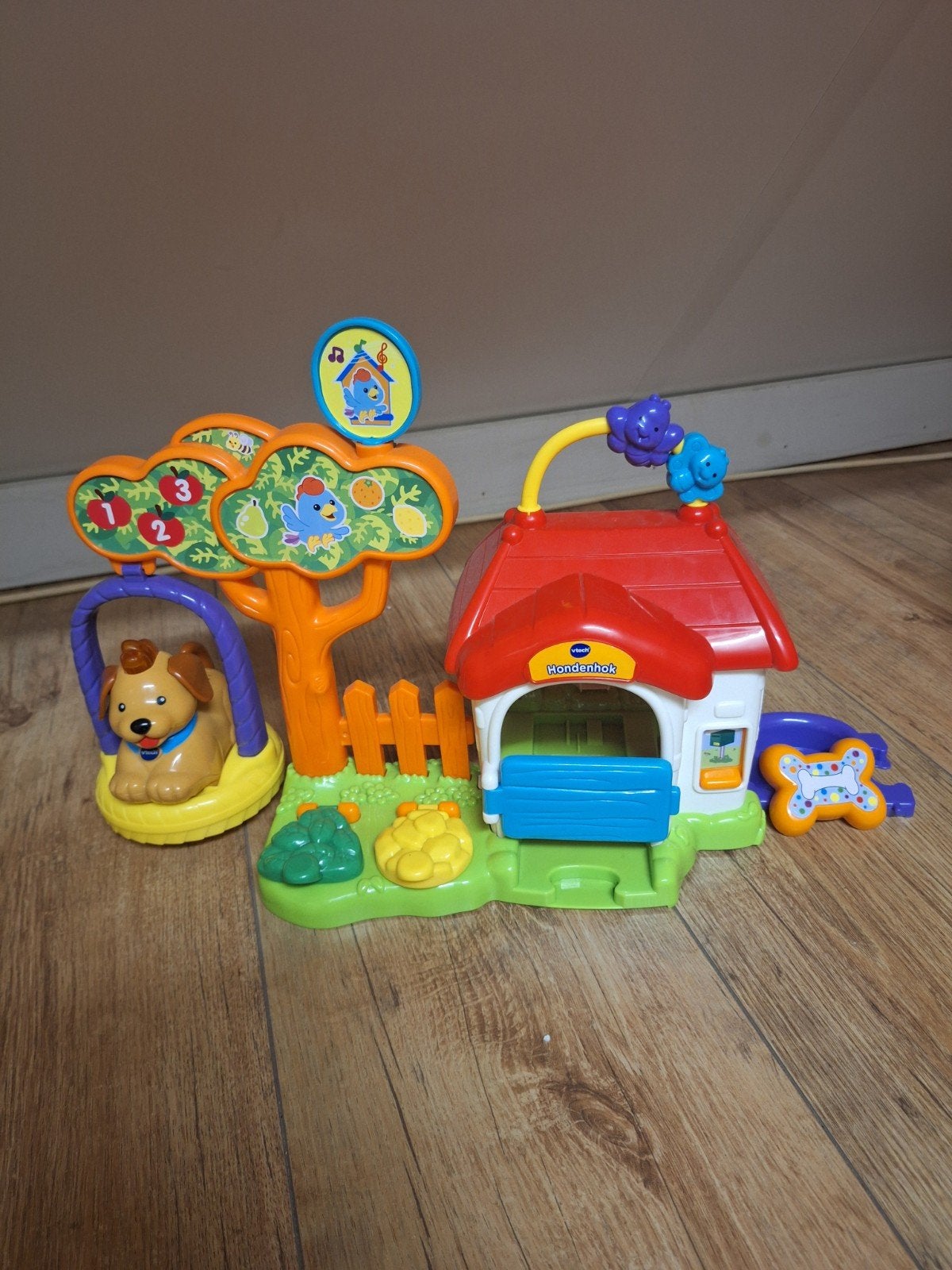 Zoef Zoef Dieren Hondenhok Speelset VTech, Ophalen, Gebruikt, Overige typen, Met licht