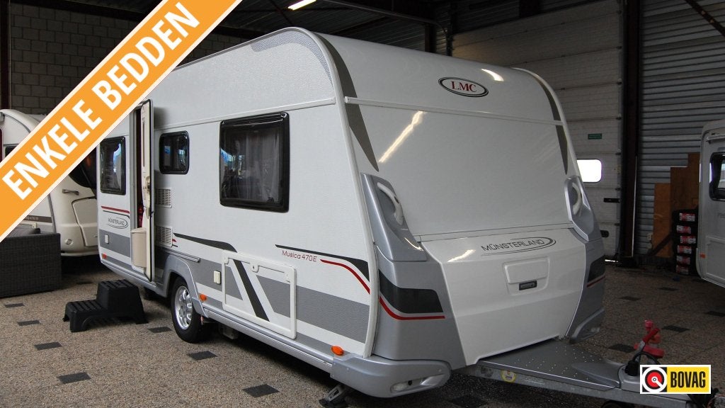 LMC Musica 470 E, Caravans en Kamperen, Standaardzit, Schokbreker, LMC en Münsterland, Overige typen