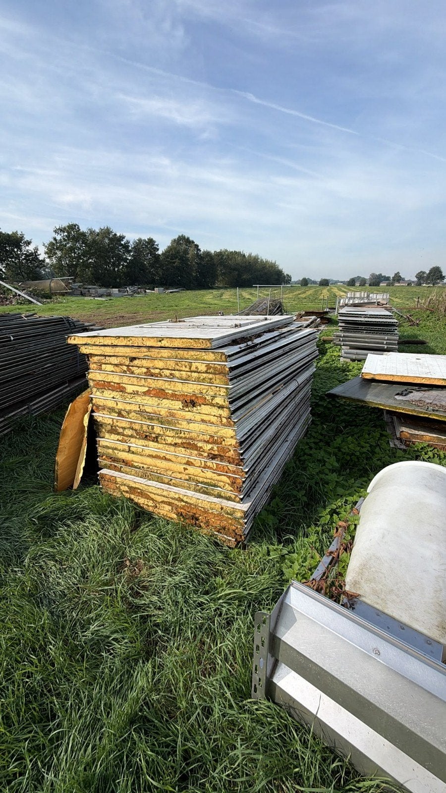 Gebruikte sandwichpanelen voor isolatie, Ophalen, Gebruikt, Vloerisolatie, Hardschuim (Pir)