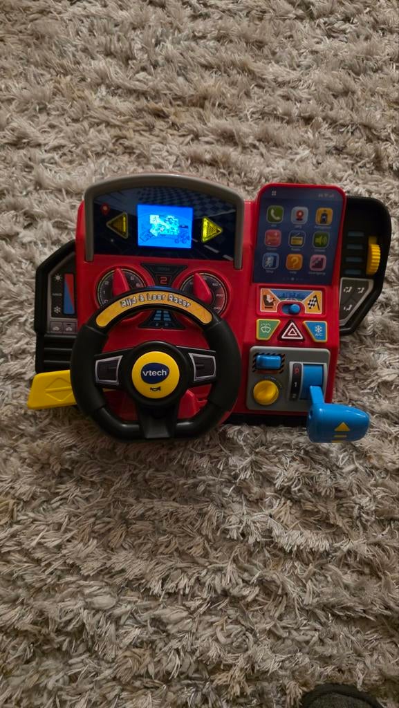 VTech Baby Mijn Eerste Racestuur - Interactief Speelgoed, Kinderen en Baby's, Speelgoed | Vtech, Ophalen of Verzenden, Zo goed als nieuw