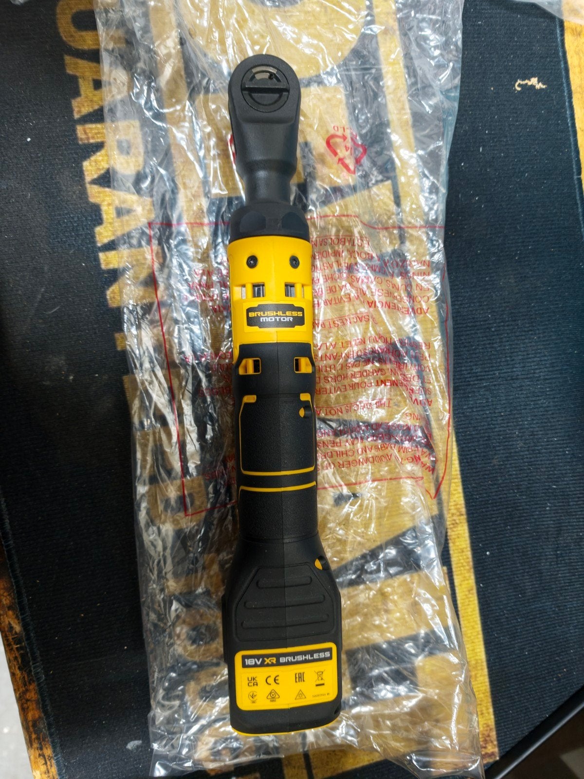 Nieuwe DeWalt DCF513 18V Accu Ratel - Ongebruikt, Ophalen, Nieuw, Sleutel/ratel, DeWalt