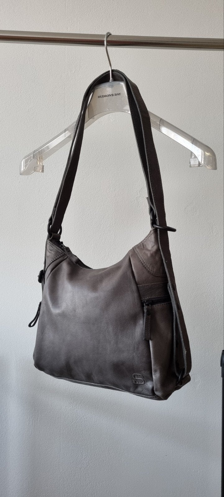 Lederen leren tas rugtas Spikes & Sparrow, Ophalen, Nieuw, Zwart, Overige typen