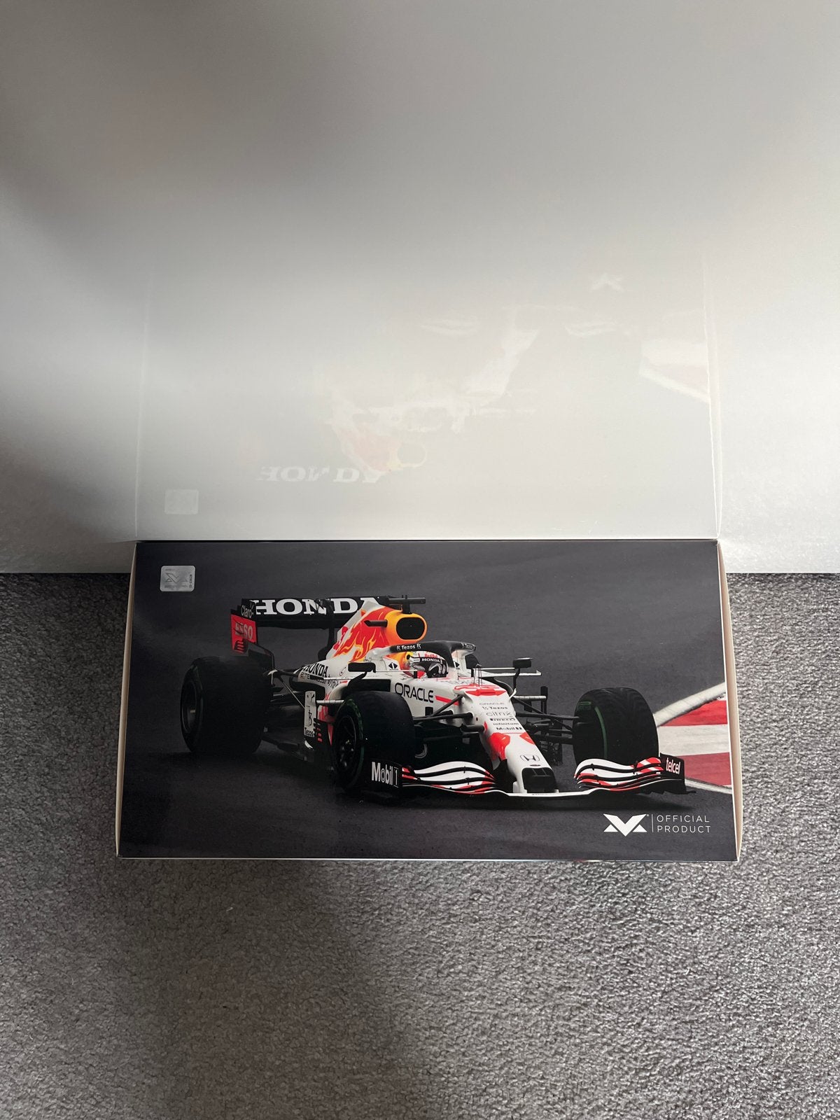 Max Verstappen Red Bull Racing RB16B 2021 Minichamps 1:18, Ophalen of Verzenden, Nieuw, Auto, MiniChamps