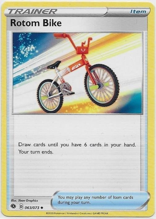 Champions Path,  Rotom Bike [uncommon] 63/73, Verzenden, Nieuw, Losse kaart