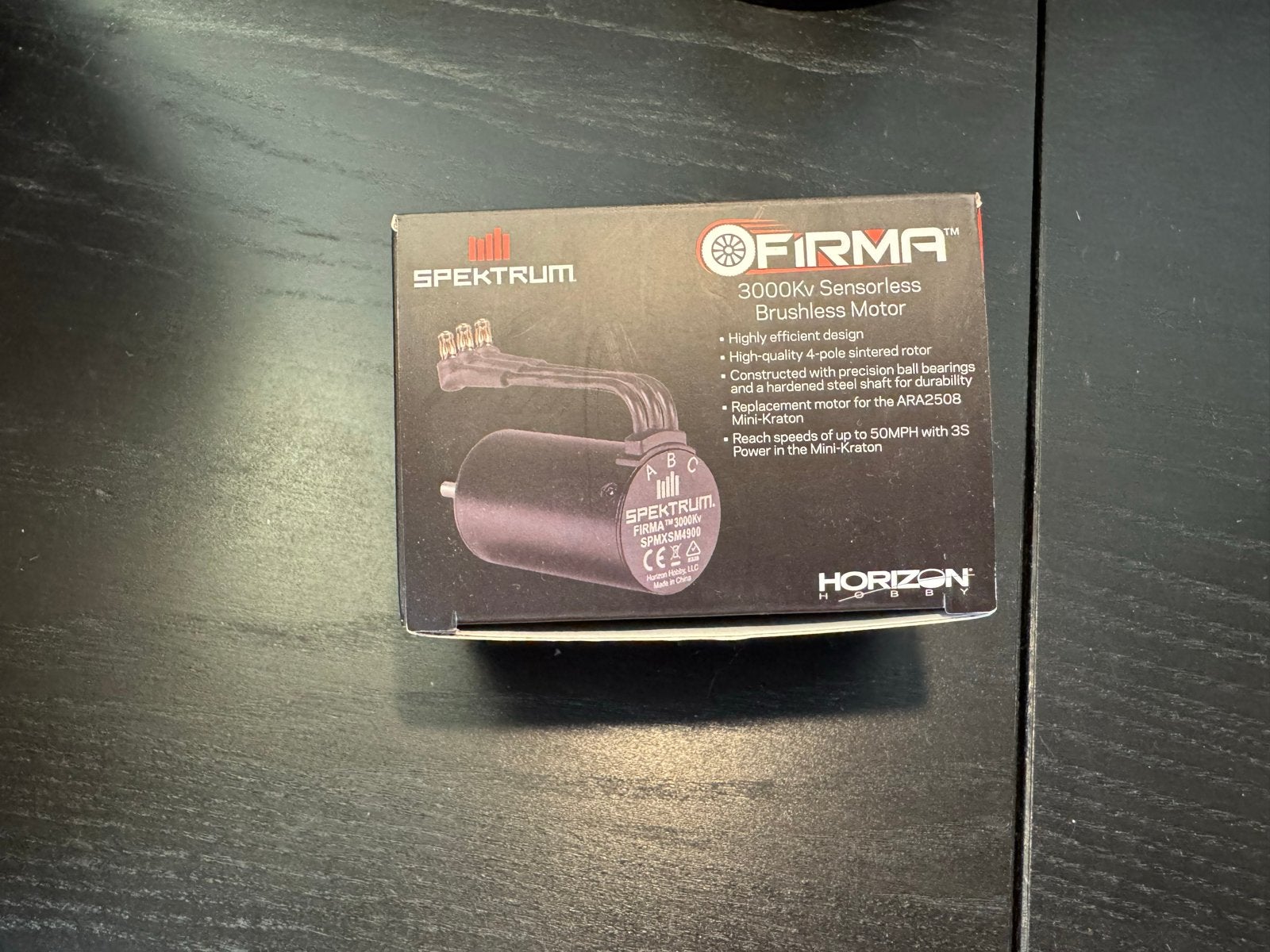 Spektrum Firma 3000kV Brushless Motor SPMXSM4900 Kraton mini, Overige merken, 1:50 of kleiner, Overige typen, Nieuw