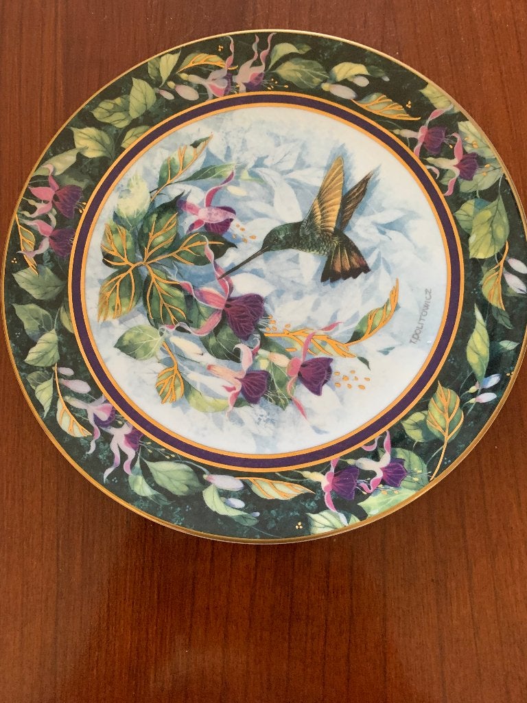 Royal Doulton The Berpylline Hummingbird sierbord, Huis en Inrichting, Overige merken, Klassiek, Nieuw, Ophalen of Verzenden