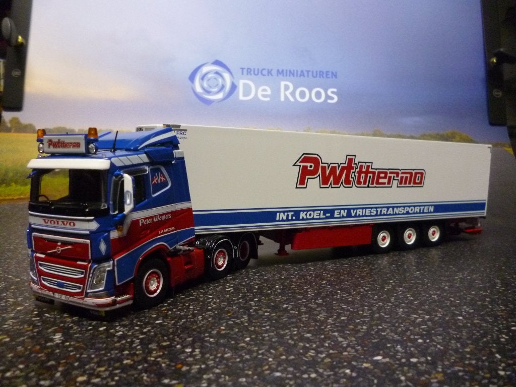 Tekno Volvo FH5 Peter Wouters met certificaat, Ophalen of Verzenden, Nieuw, Bus of Vrachtwagen, Tekno