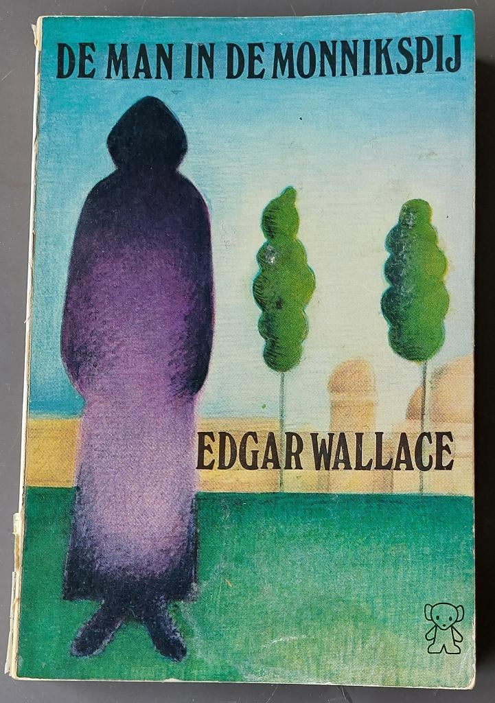 De man in de monnikspij -Edgar Wallace -Zwarte Beertjes 1473, Ophalen of Verzenden, Gelezen, Edgar Wallace