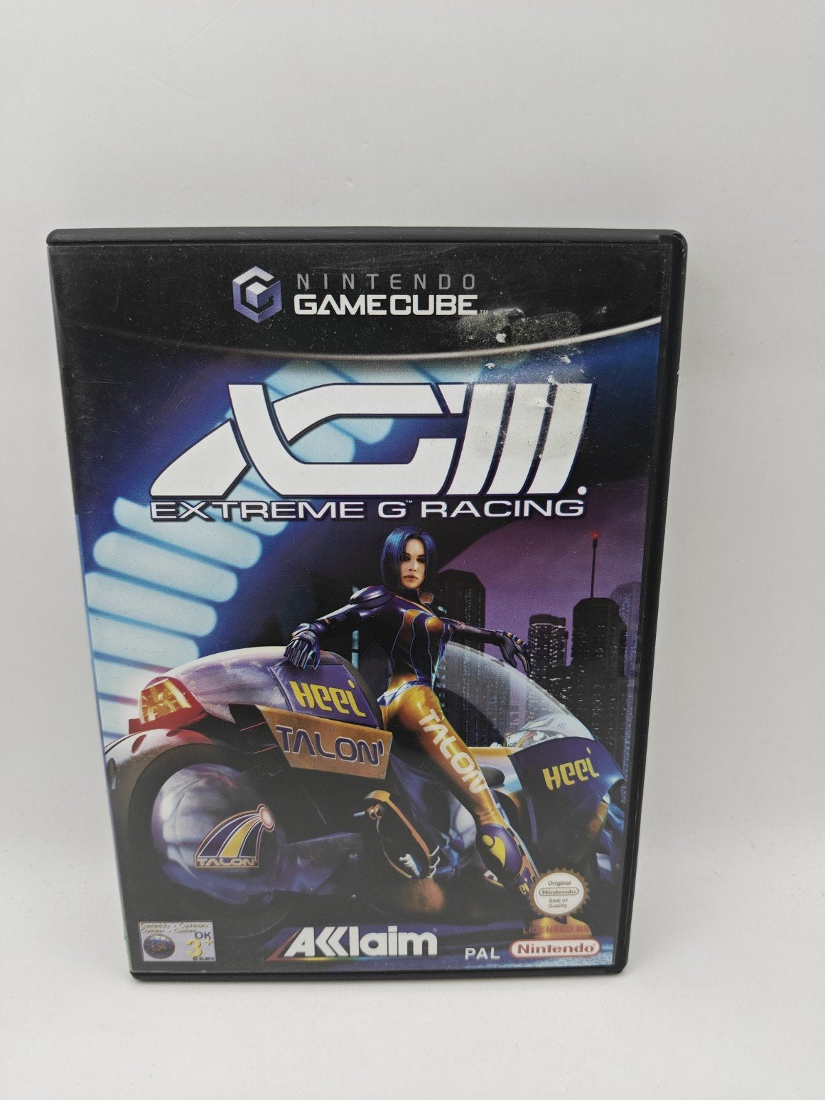 Extreme G Racing 3 Nintendo GameCube, Spelcomputers en Games, Gebruikt, 1 speler, Ophalen of Verzenden, Onbekend