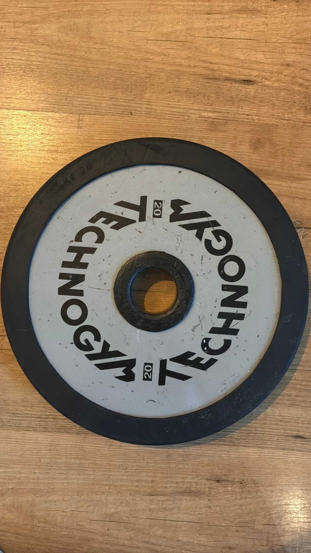 Halterschijf 20KG 50mm, Ophalen of Verzenden, Zo goed als nieuw