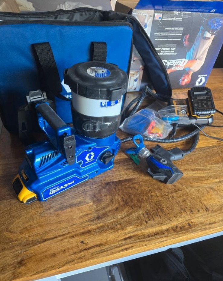 Graco Ultra QuickShot, Doe-het-zelf en Verbouw, Ophalen of Verzenden, Verfspuit of Verfpomp