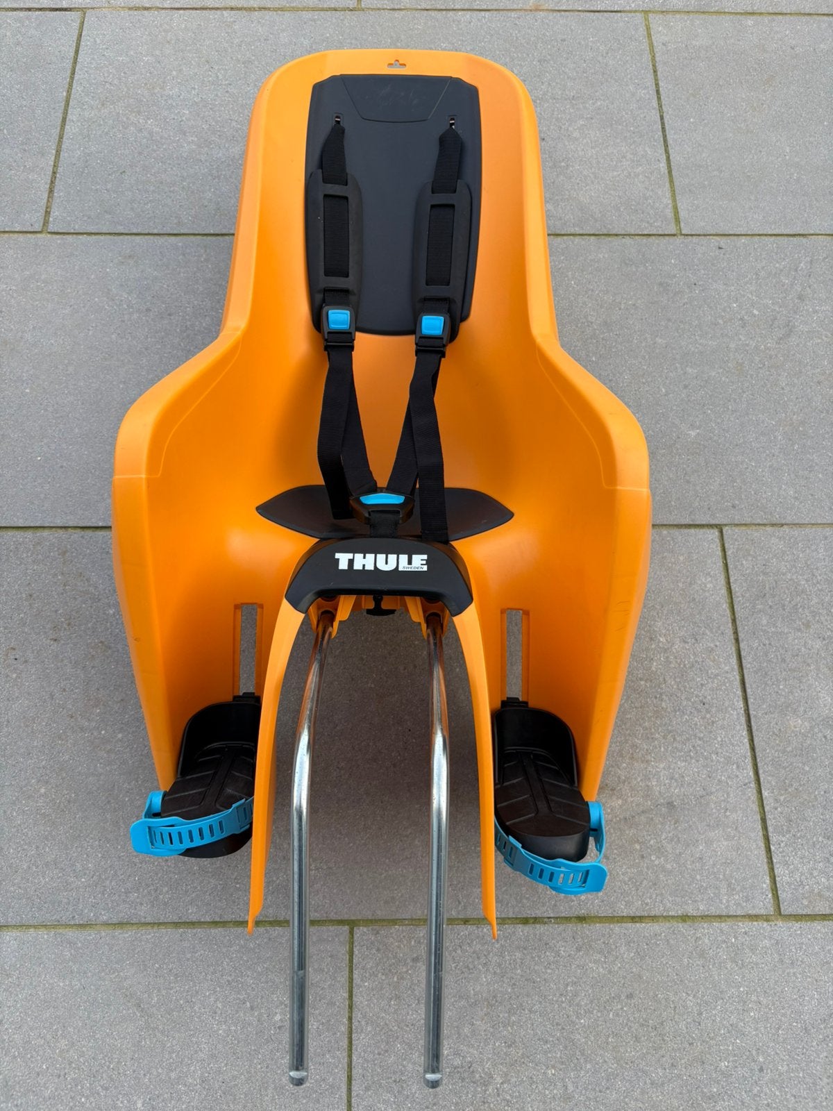 Thule RideAlong Lite (Fietsstoeltje achter), Fietsen en Brommers, Achterzitje, Voetsteuntjes, Zo goed als nieuw, Thule