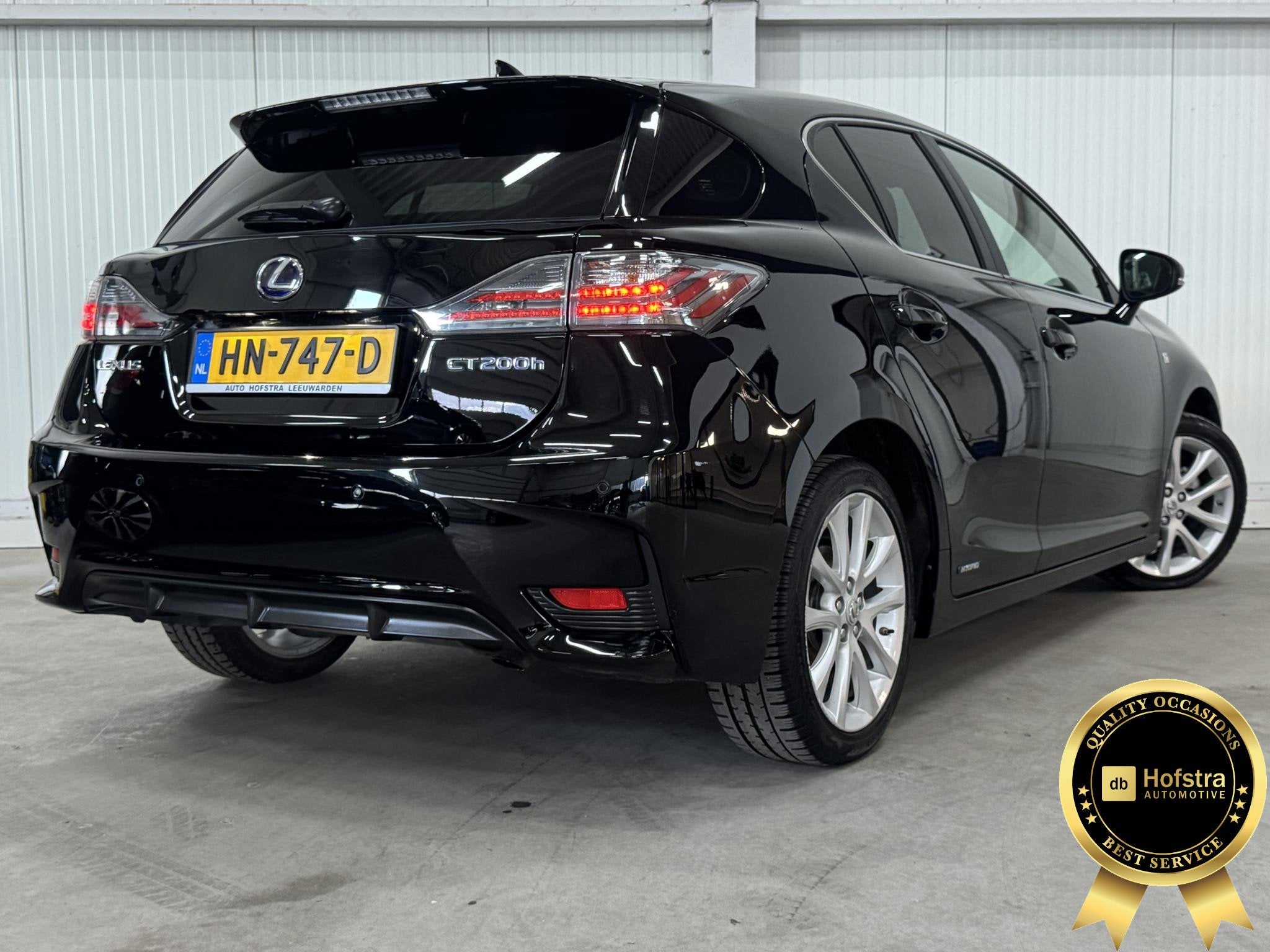 Lexus CT 200h 25th Edition NAVI STOEL-VERW. CAMERA CLIMA LMV, 1345 kg, Gebruikt, 4 cilinders, Zwart