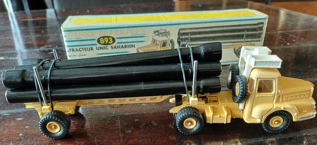 dinky toy 1/43 nr 893 met doos, Hobby en Vrije tijd, Modelauto's | 1:43, Ophalen of Verzenden, Zo goed als nieuw, Tractor of Landbouw