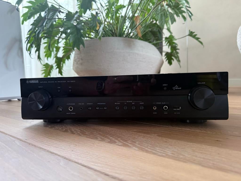 Yamaha RX-S600 – Slanke 5.1 AV-receiver | Top staat, Audio, Tv en Foto, Versterkers en Receivers, Gebruikt, Yamaha, Ophalen of Verzenden