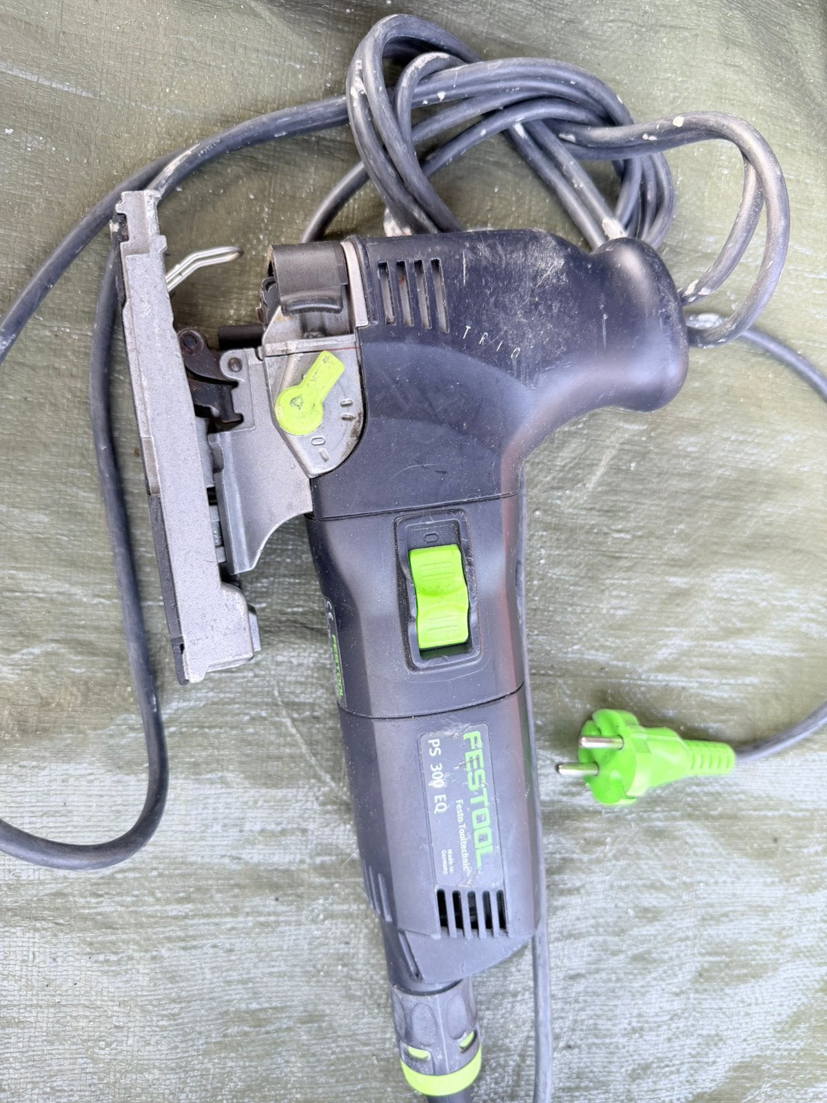 Festool PS300 EQ decoupeerzaag, Decoupeerzaag, Ophalen of Verzenden, Zo goed als nieuw, 30 tot 70 mm