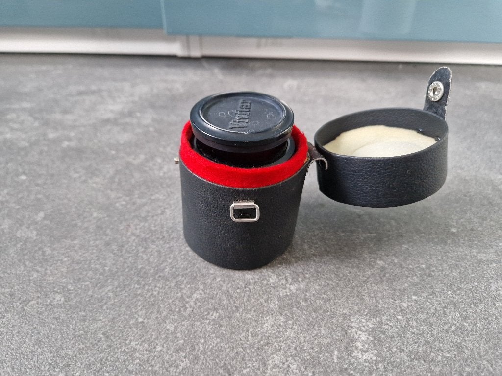 Vivitar 28mm f/2.8 Auto Wide-Angle lens met hoesje, Overige merken, Gebruikt, Overige vattingen, 28 mm