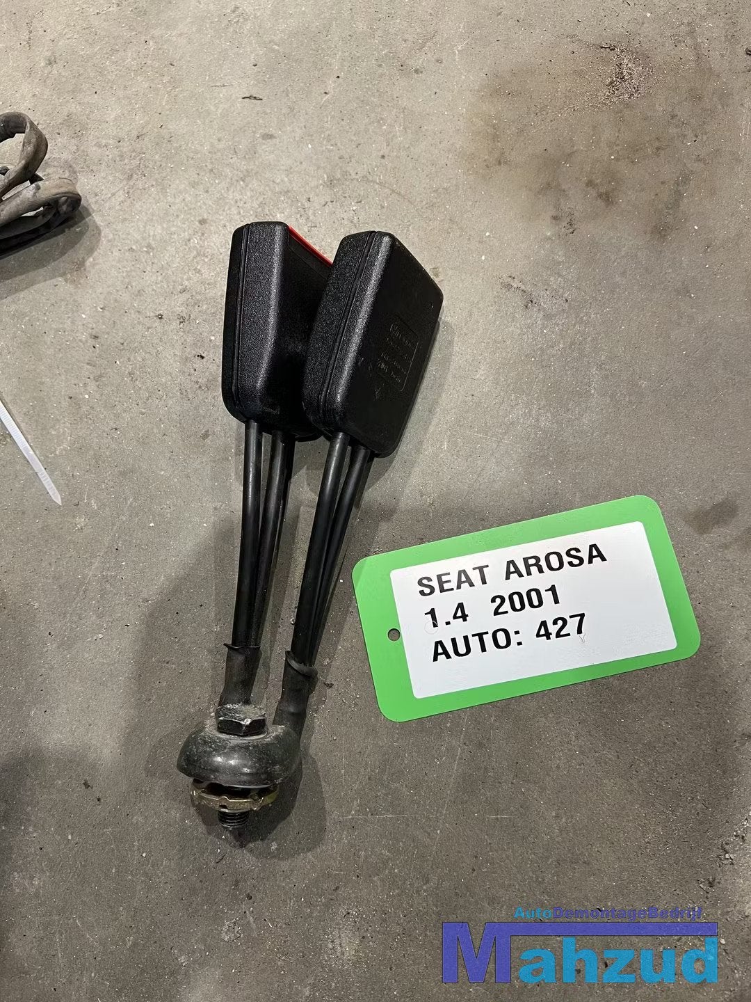 SEAT AROSA VW LUPO gordel insteek sluiting achter 1997-2004, Gebruikt, Autovia A-2, Km 585 585
08760  Martorell, ES, Ophalen of Verzenden