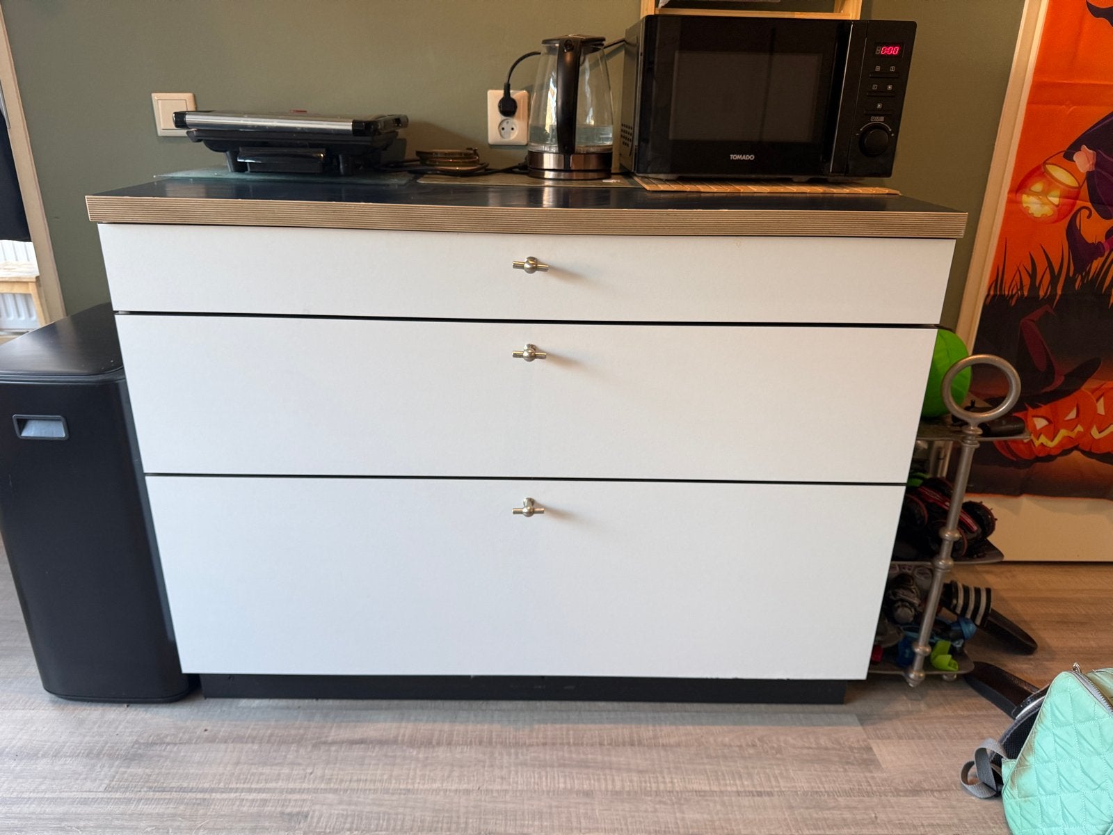 Handig extra keukenblok - 120x60x92 cm, Ophalen, Gebruikt, 50 tot 75 cm, 100 tot 150 cm