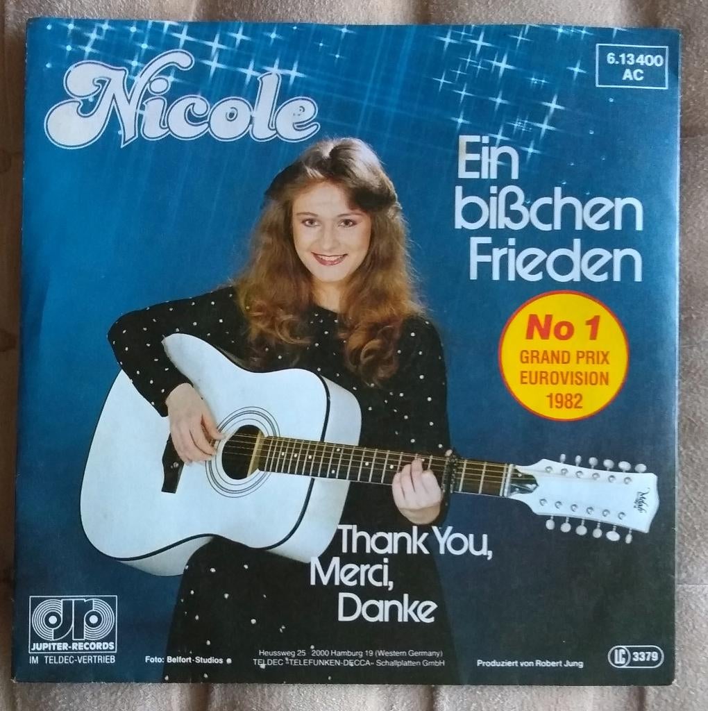 NICOLE    mini LP     (gebruikt, maar ….. in goede staat), Beschermende buitenhoes, Ophalen of Verzenden, Zo goed als nieuw, 12 inch