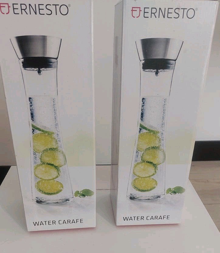 2 nieuwe Ernesto waterkaraffen, Ophalen, Kan, Overige merken, Nieuw