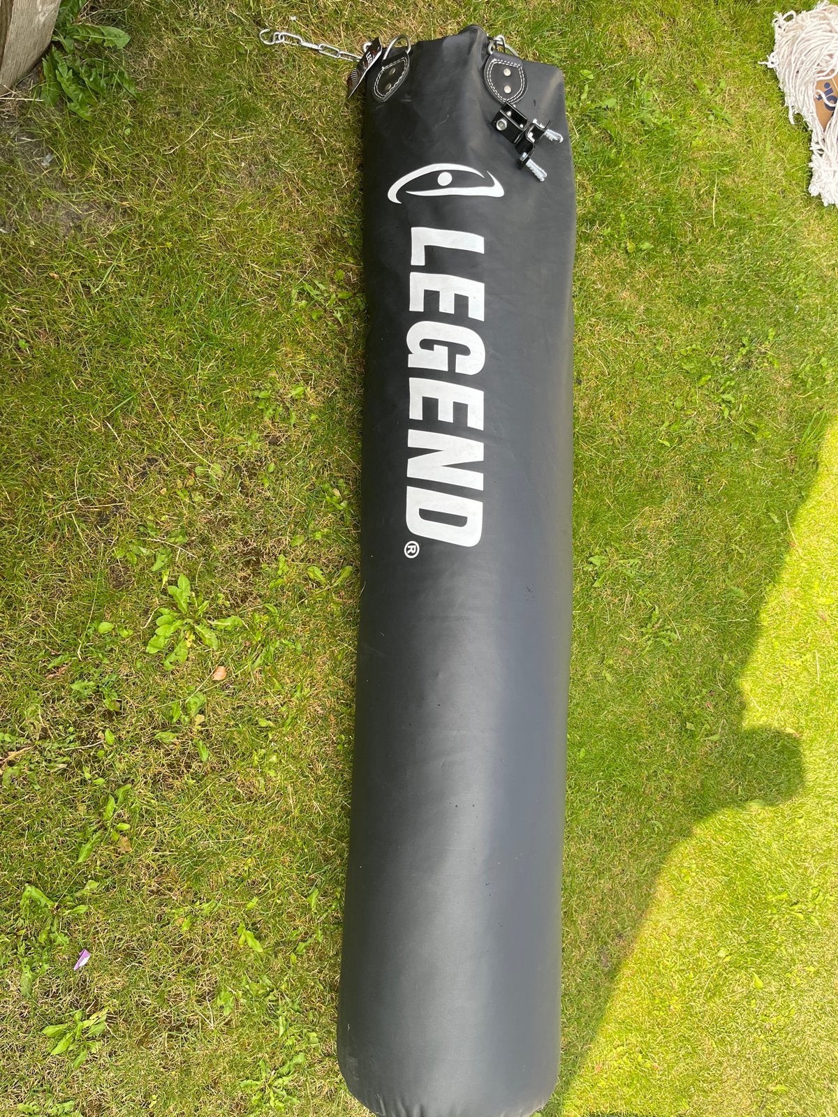 Bokszak Zwart 180 cm Bisony Legend, Ophalen, Gebruikt, Bokszak