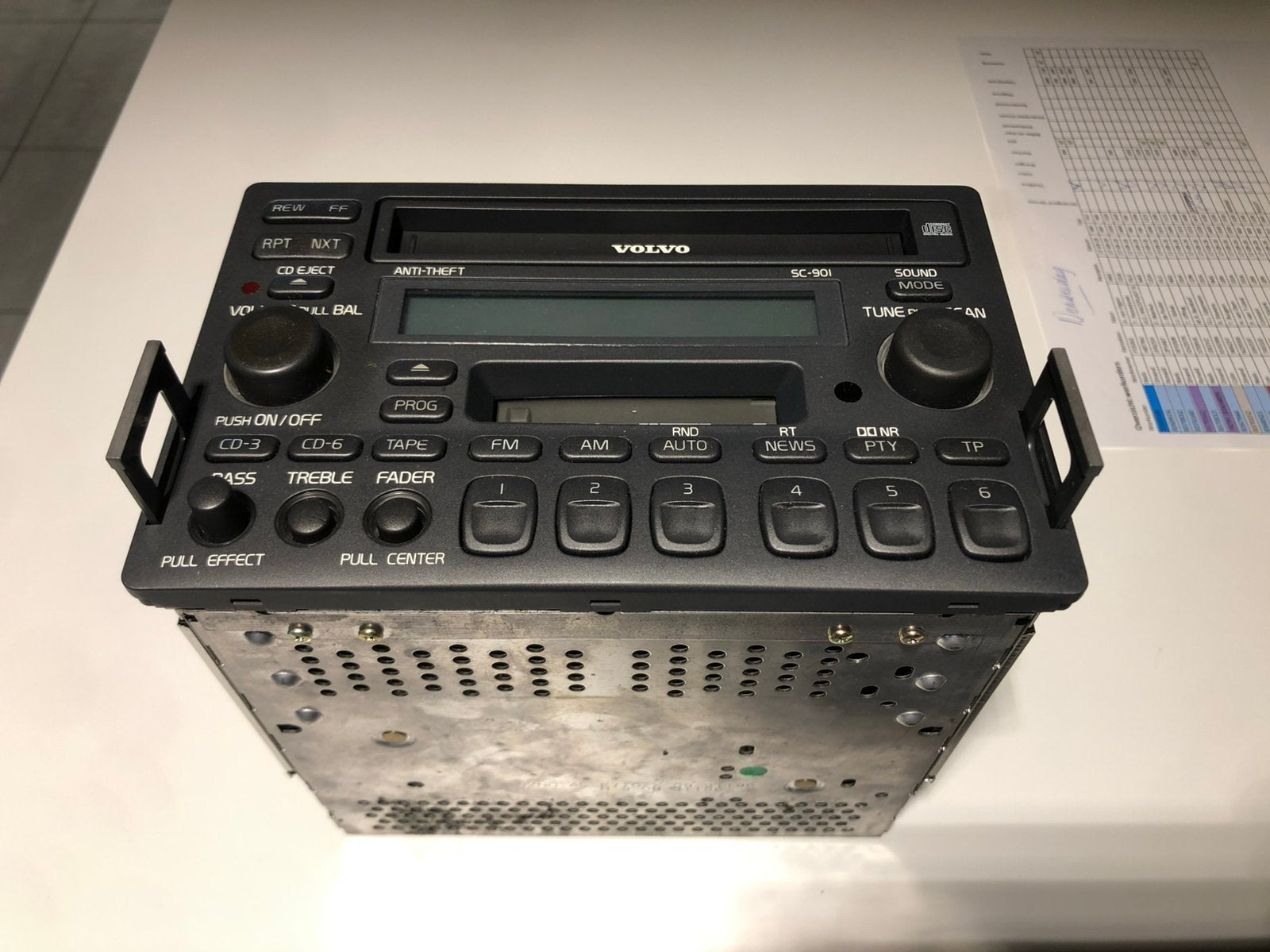 Volvo SC901 radio, Ophalen of Verzenden, Zo goed als nieuw