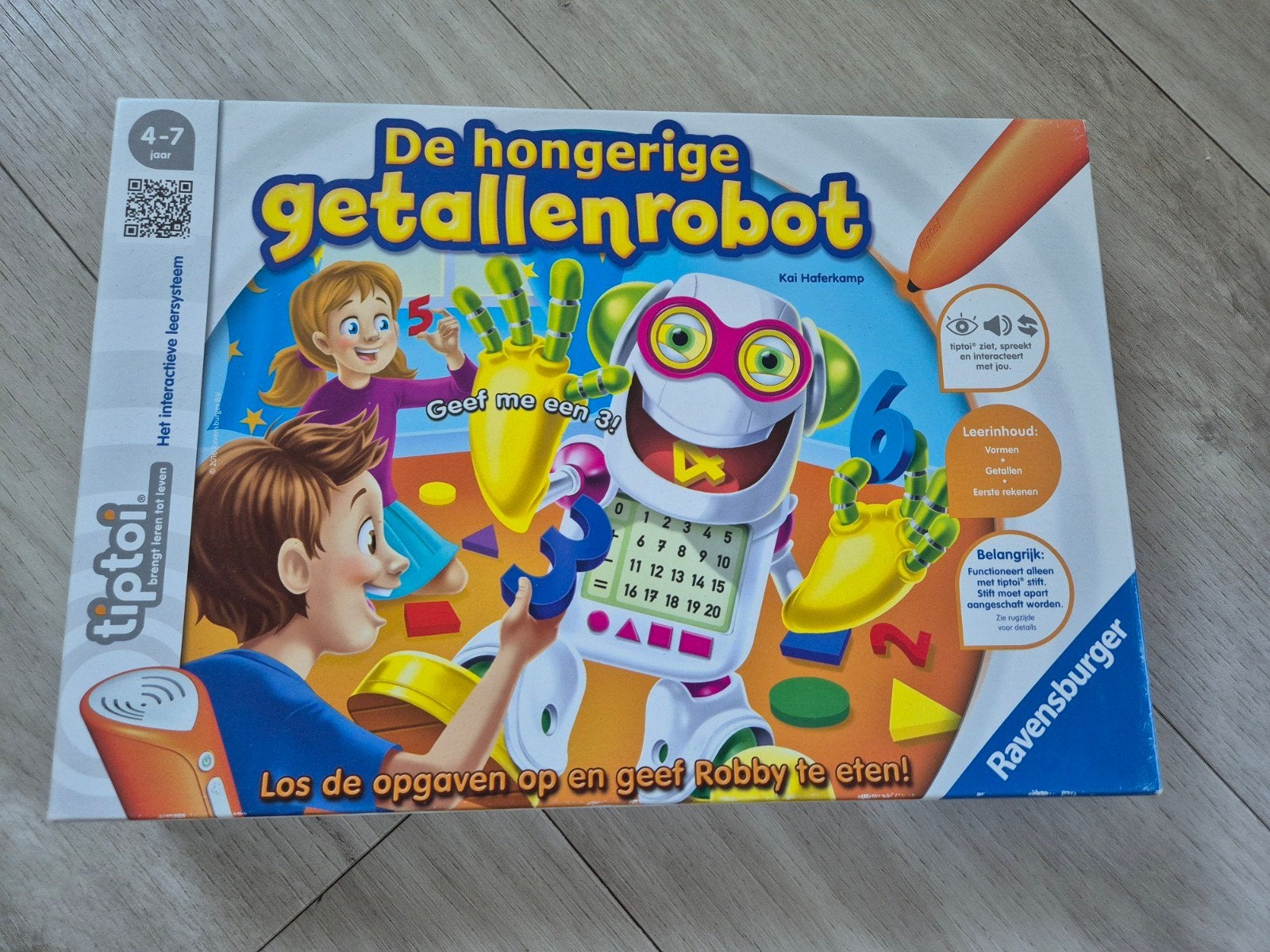 Tiptoi De Hongerige Getallenrobot - Educatief Spel, Kinderen en Baby's, Speelgoed | Educatief en Creatief, Ophalen of Verzenden