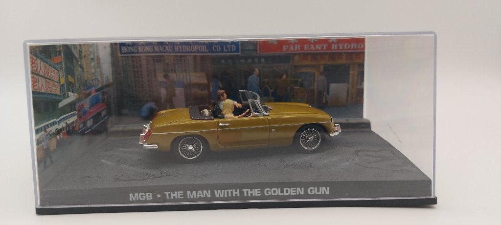 #19 MGB Roaster James bond auto met boekje, Hobby en Vrije tijd, Verzenden, Nieuw, Auto, Universal Hobbies