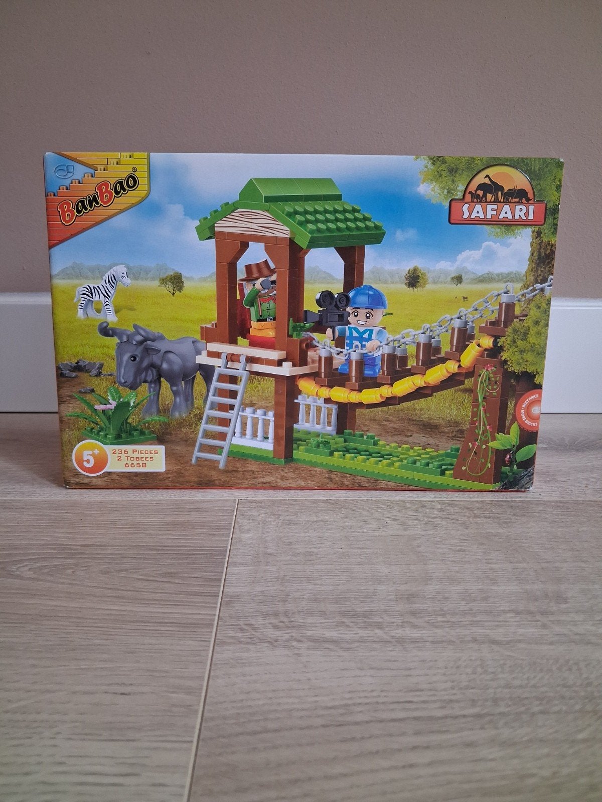 BanBao Safari Bouwset - Nieuw in doos, Ophalen of Verzenden, Nieuw, Overige merken