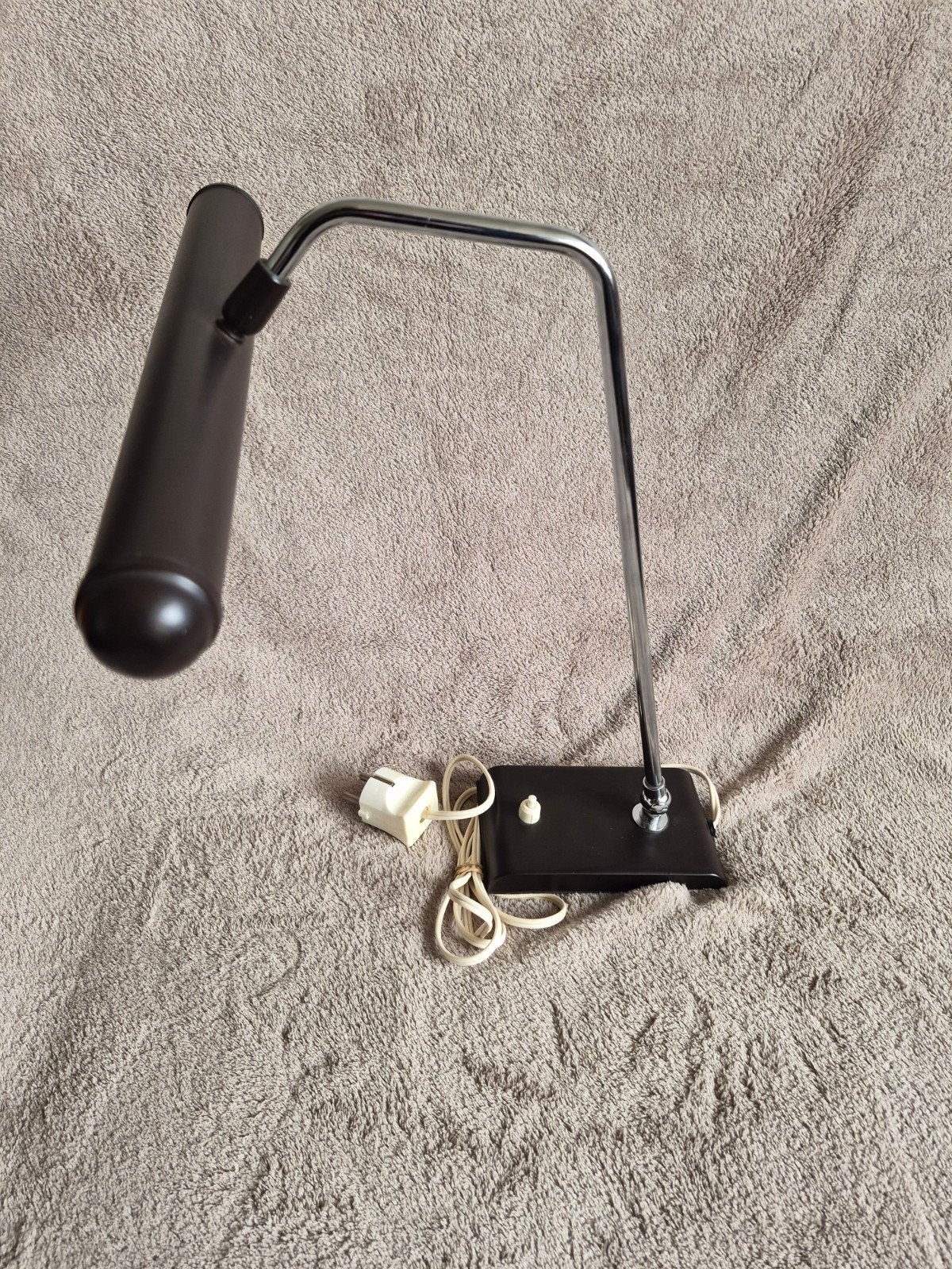 Jaren 50 / 60 BUREAULAMP of Pianolamp. HECA. Vintage, Ophalen of Verzenden