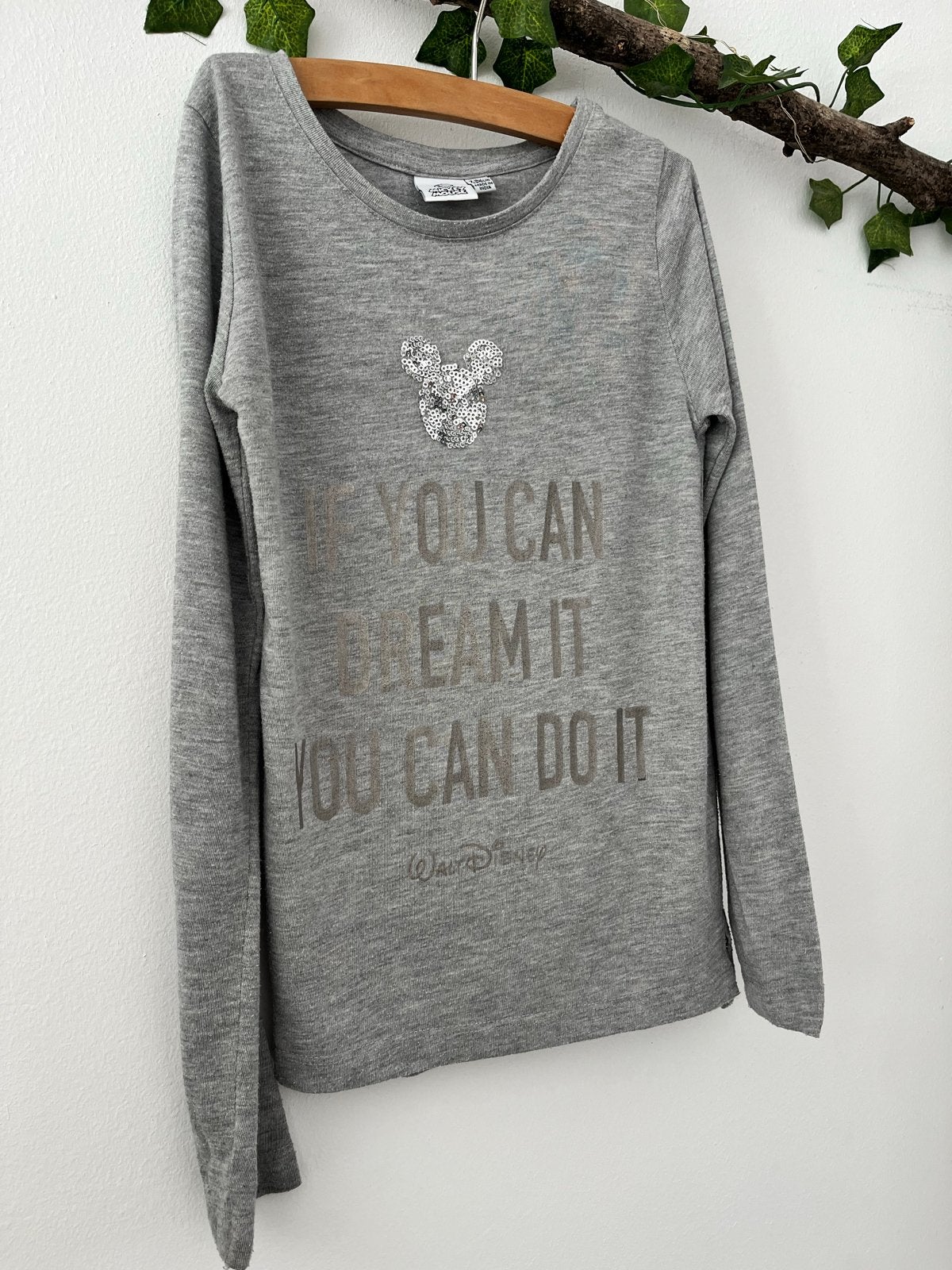 Primark Disney Mickey Mouse Longsleeve - Maat 128, Ophalen of Verzenden, Gebruikt, Meisje, Shirt of Longsleeve