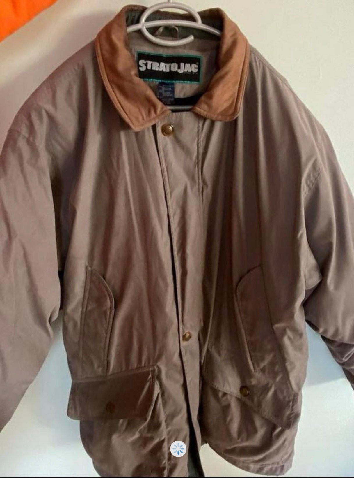 Vintage Stratojac Jas - Maat M (48/50) - Beige/Bruin, Ophalen of Verzenden, Zo goed als nieuw, Maat 48/50 (M), Beige
