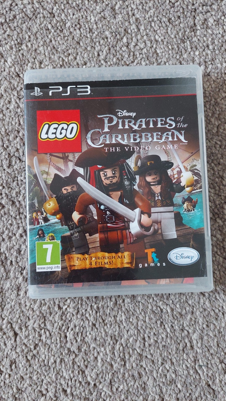LEGO Pirates of the Caribbean PS3 Game, Avontuur en Actie, 1 speler, Ophalen of Verzenden, Zo goed als nieuw